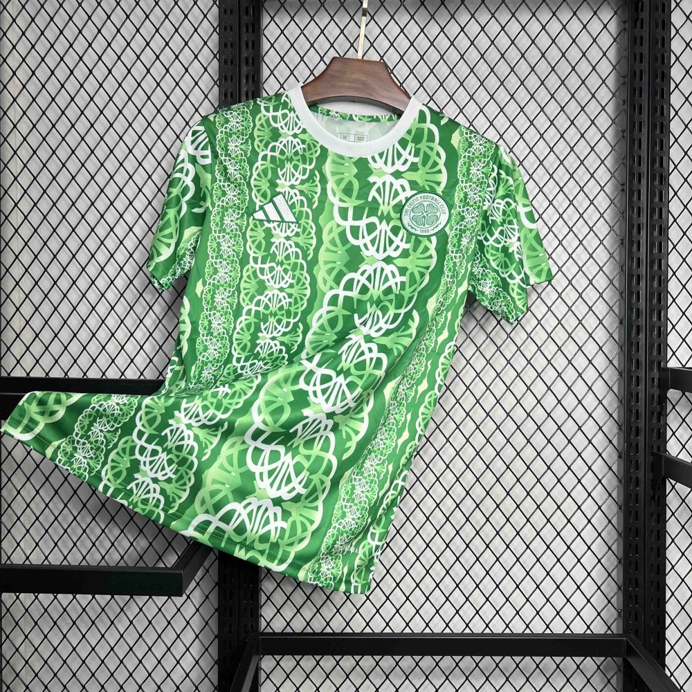 Celtic Soccer Jersey Training Custom Shirt 2024/25