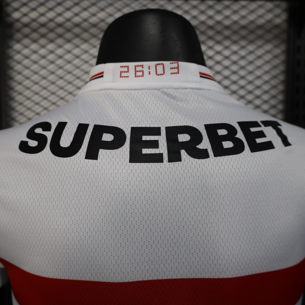 Sao Paulo FC Authentic Soccer Jersey Home Shirt 2025