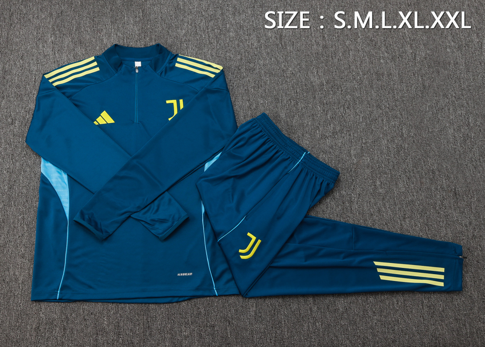 Juventus Training Kit (Sweatshirt+Pants) Indigo Blue 2025/26