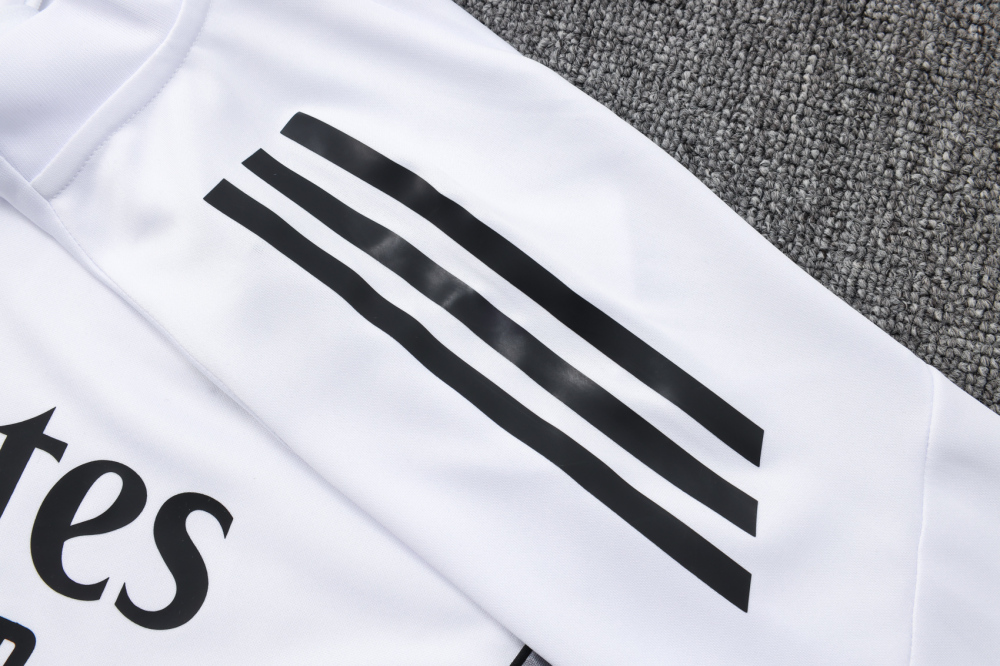 Real Madrid Training Kit (Sweatshirt+Pants) White 2025/26