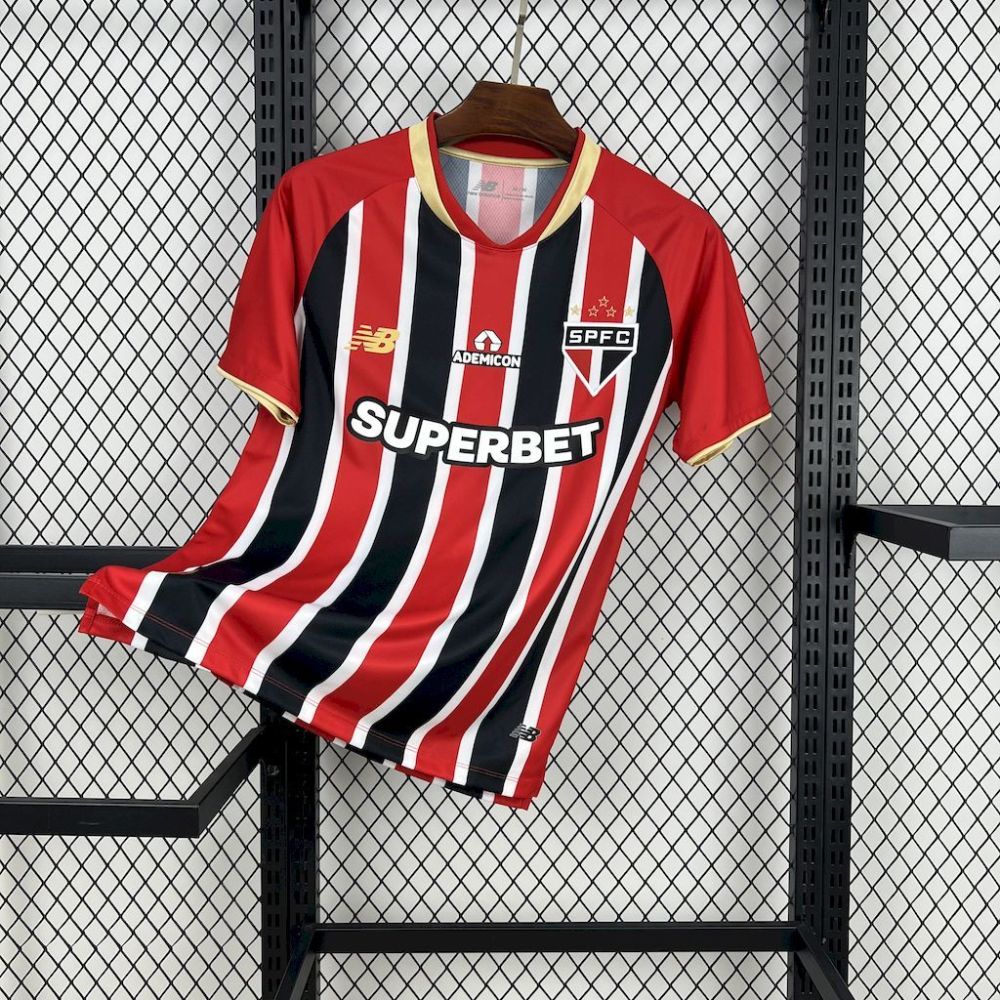 Sao Paulo FC Soccer Jersey Away Custom Shirt 2025