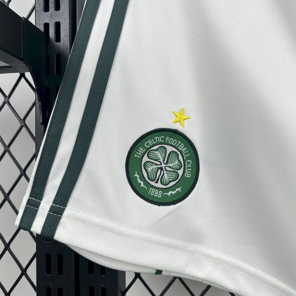 Celtic Soccer Jersey Home Custom Shorts 2025/26