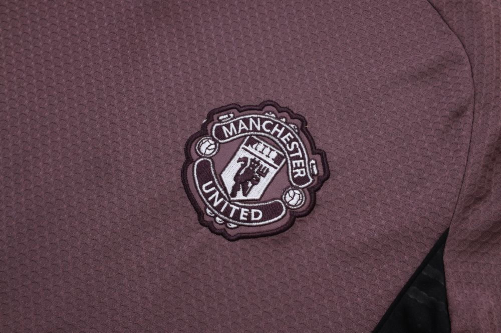 Manchester United Training Jersey Kit Purple 2025/26