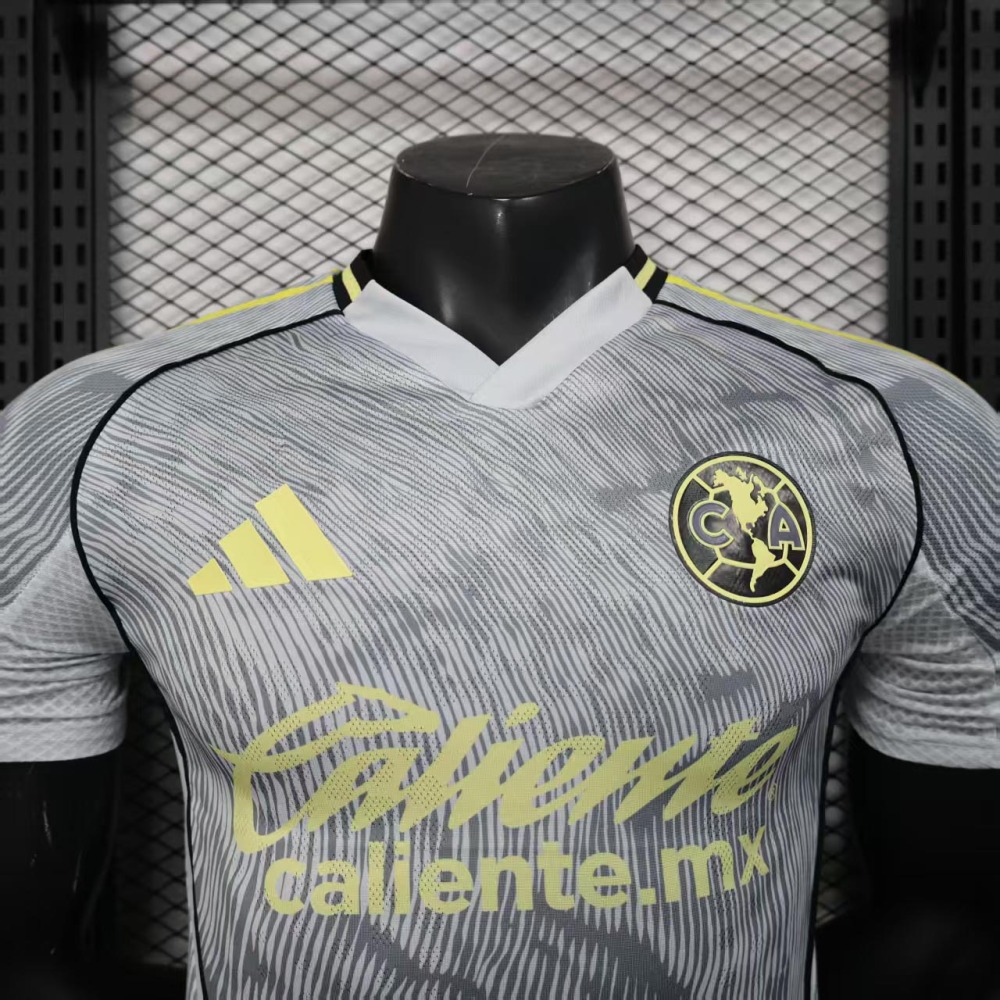 Club America Authentic Soccer Jersey Third Away Shirt 2025/26