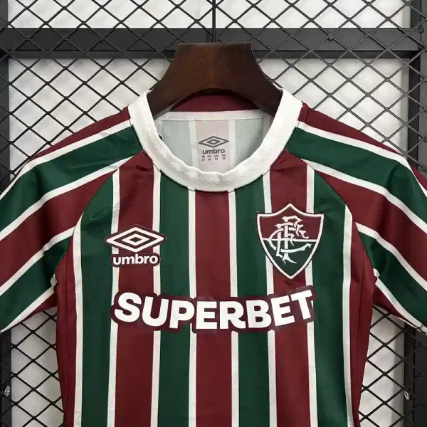 Fluminense FC Soccer Jersey Home Kids Kit Jersey+Shorts 2025-26