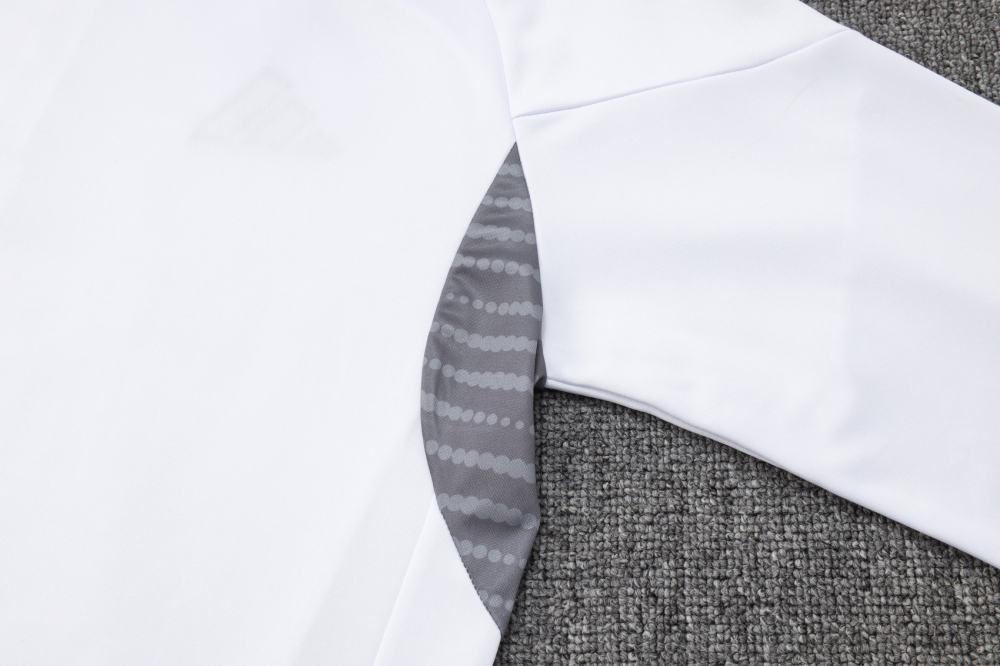 Real Madrid Training Kit (Sweatshirt+Pants) White 2025/26