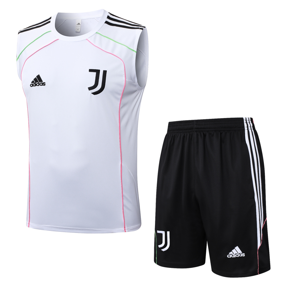 Juventus Sleeveless Training Kit White 2025/26