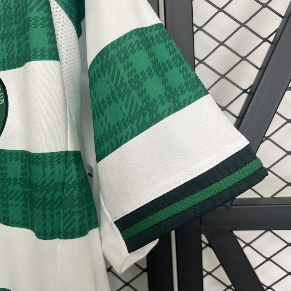 Celtic Soccer Jersey Home Custom Shirt 2025/26
