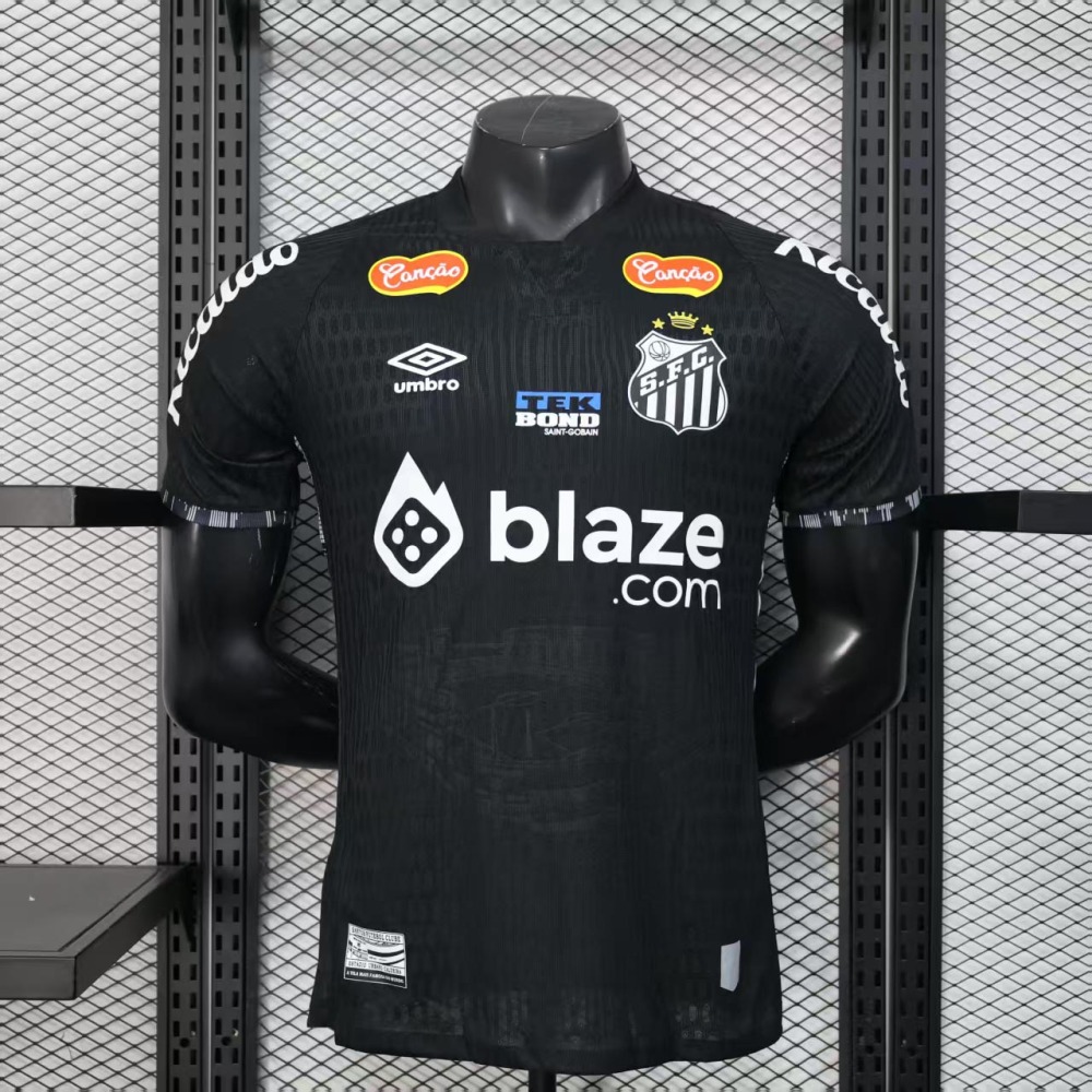 Santos FC Authentic Soccer Jersey Special Edition Shirt 2025 - All Sponsors