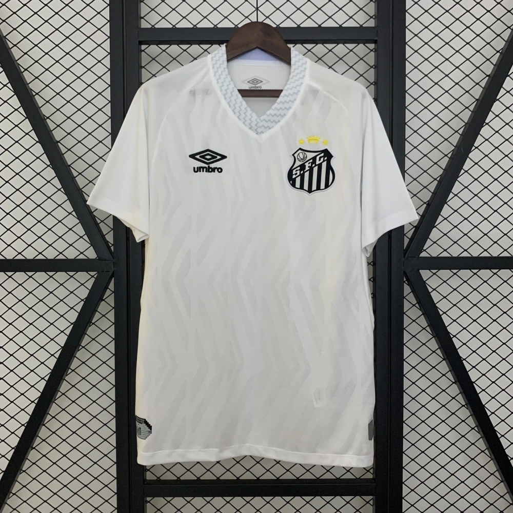 Santos FC Soccer Jersey Home Custom Shirt 2025