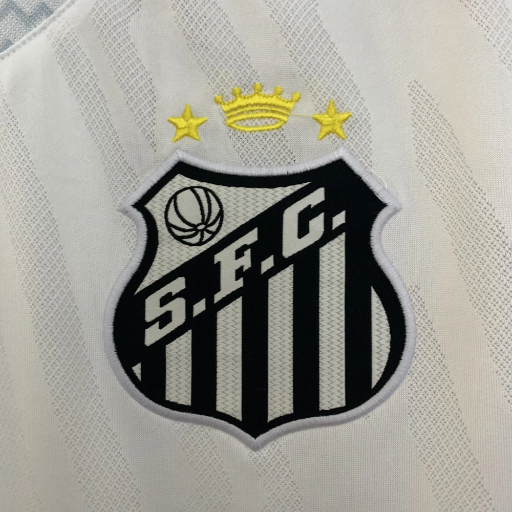 Santos FC Soccer Jersey Home Custom Shirt 2025