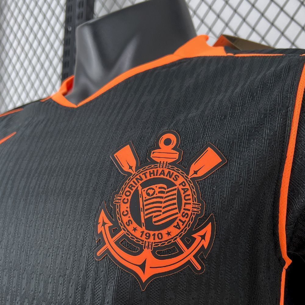 Corinthians Authentic Soccer Jersey Third Away Shirt 2025-26