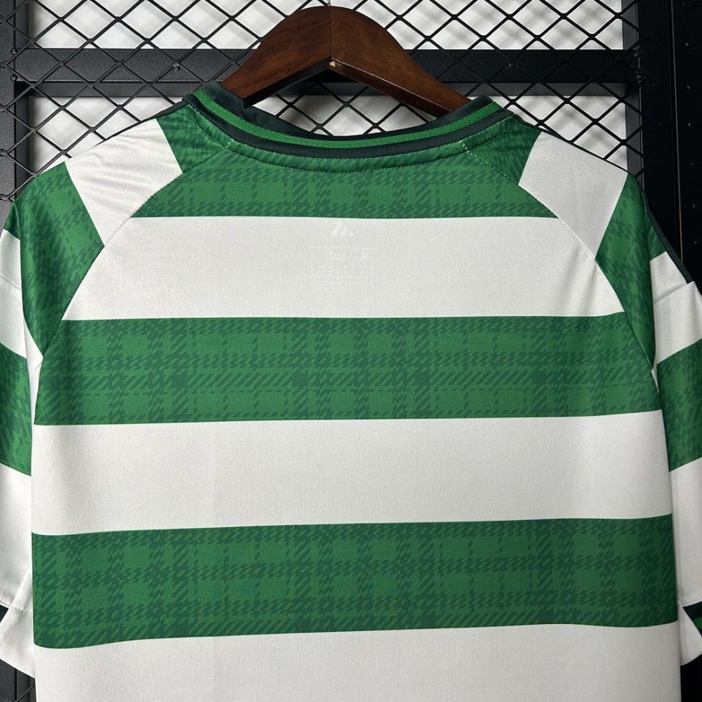 Celtic Soccer Jersey Home Custom Shirt 2025/26