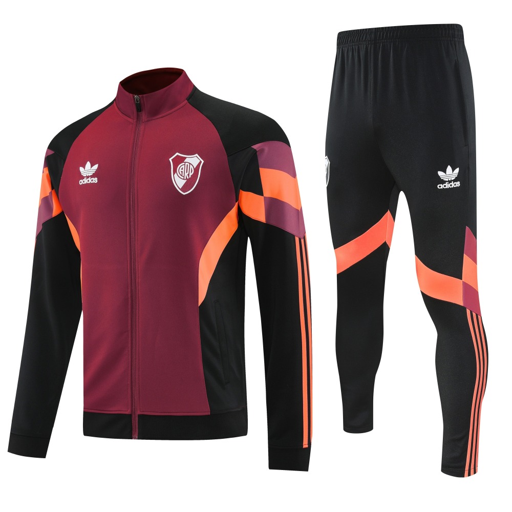 River Plate Training Kit (Jacket+Pants) Red 2025/26