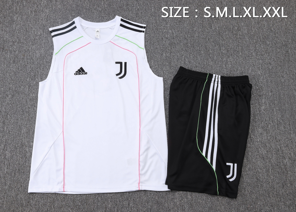 Juventus Sleeveless Training Kit White 2025/26