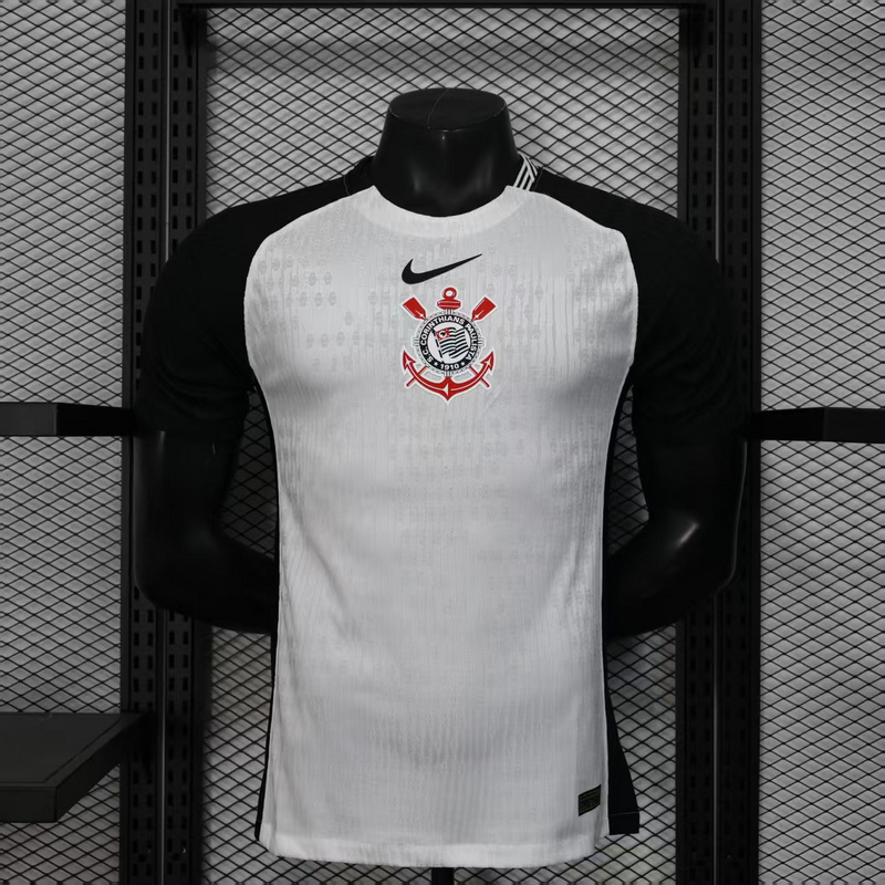Corinthians Authentic Soccer Jersey Home Shirt 2025