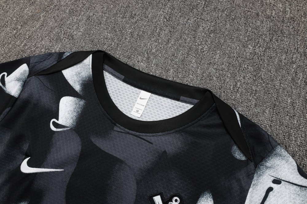 Corinthians Training Jersey Kit Black 2025