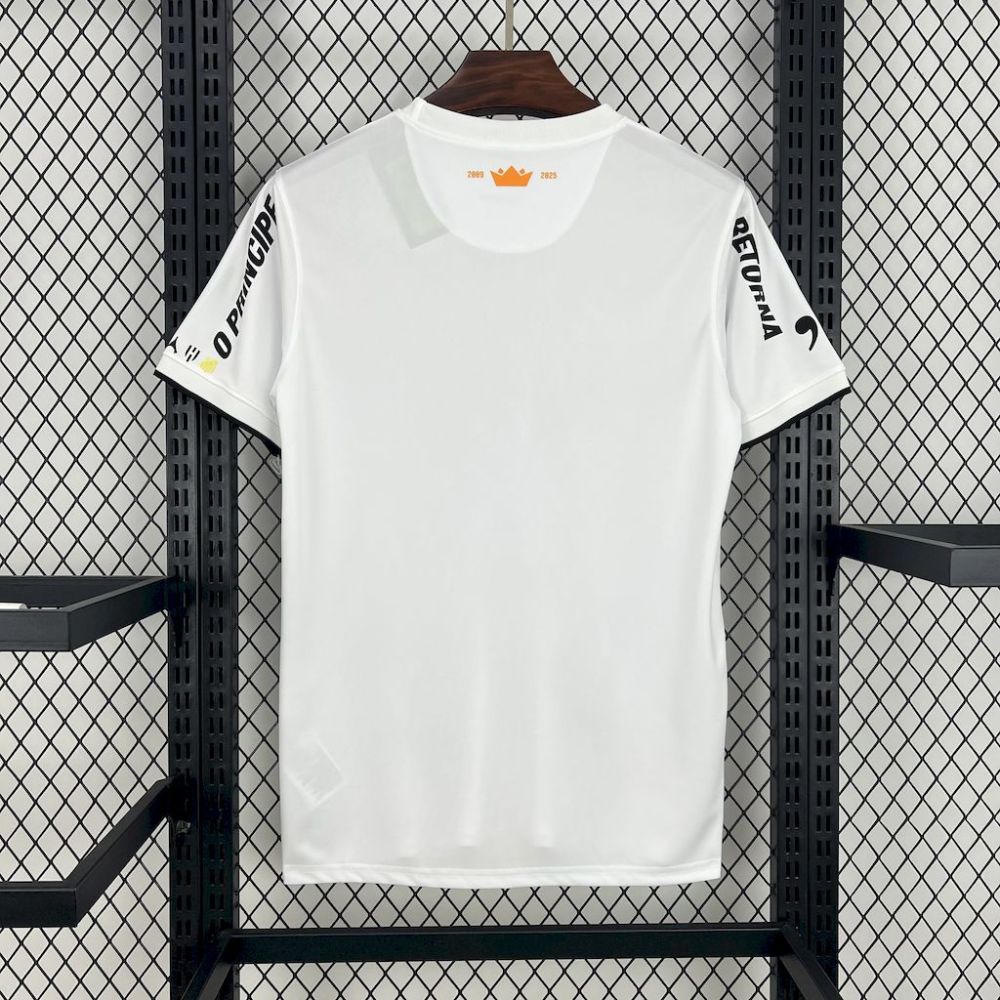 Santos FC Retro Soccer Jersey Special Edition Custom Shirt 2008/09