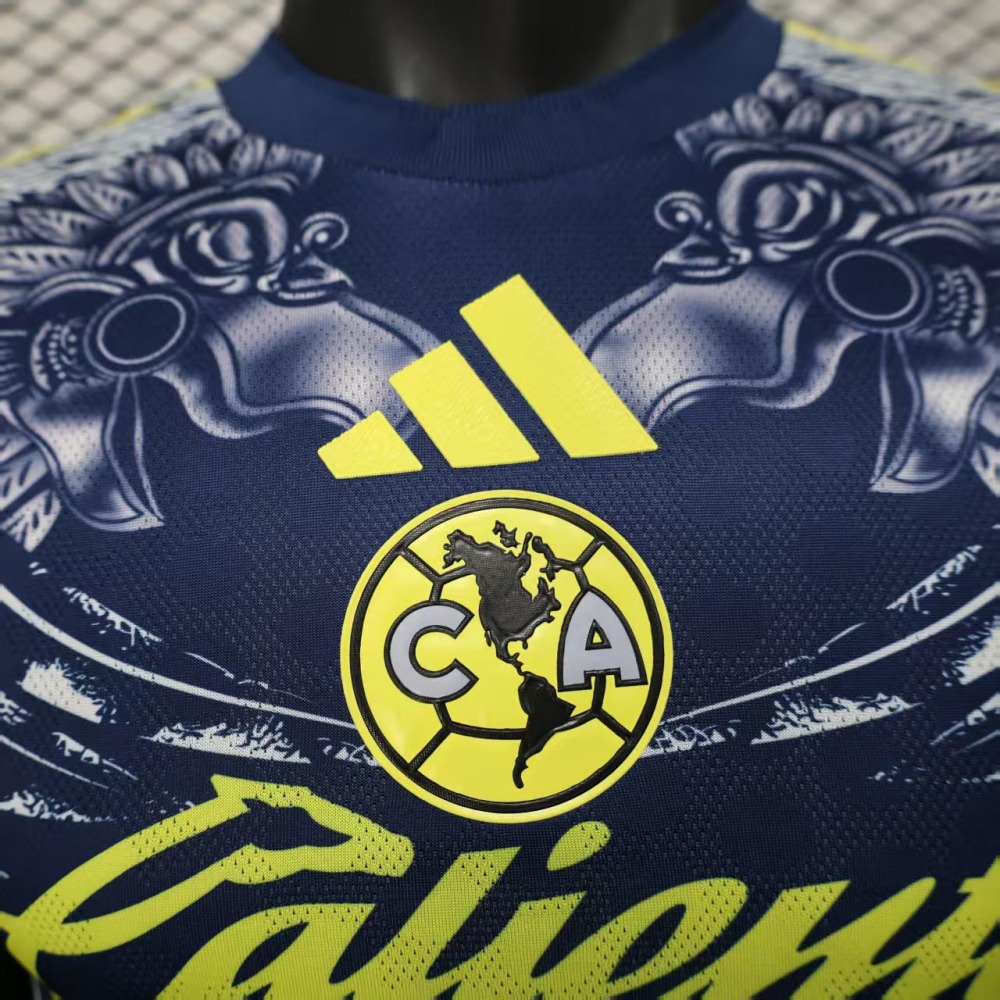 Club America Authentic Soccer Jersey Away Shirt 2025/26