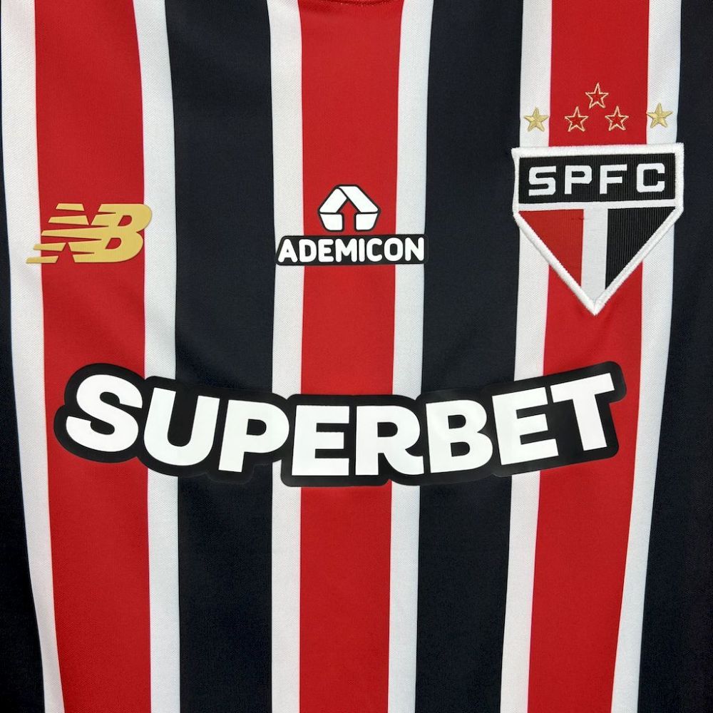 Sao Paulo FC Soccer Jersey Away Custom Shirt 2025