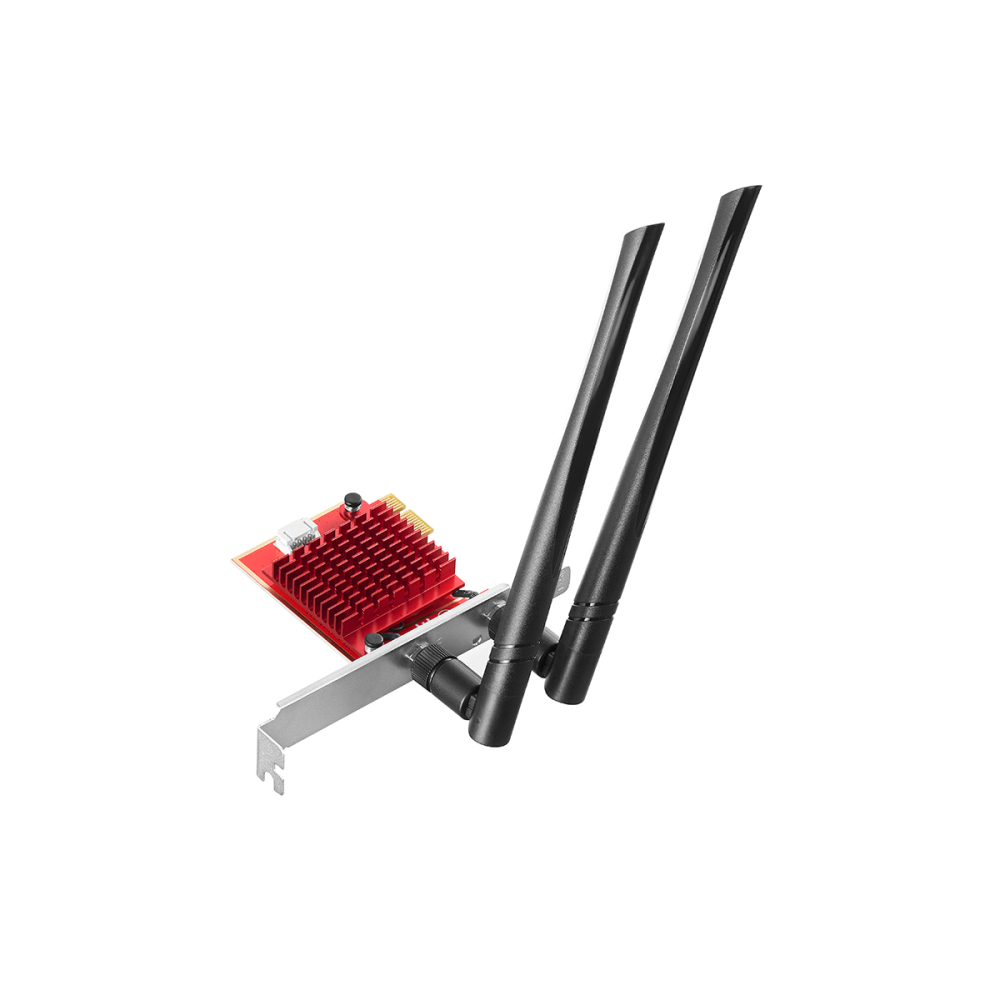 WiFi7 Card BE200 PCIe WiFi Network Adapter, Intel BE200NGW Chip Bluetooth 5.4, 8774Mbps Tri-Band 2.4GHz/5GHz/6GHz OFDMA & MU-MIMO, for Windows 10/11