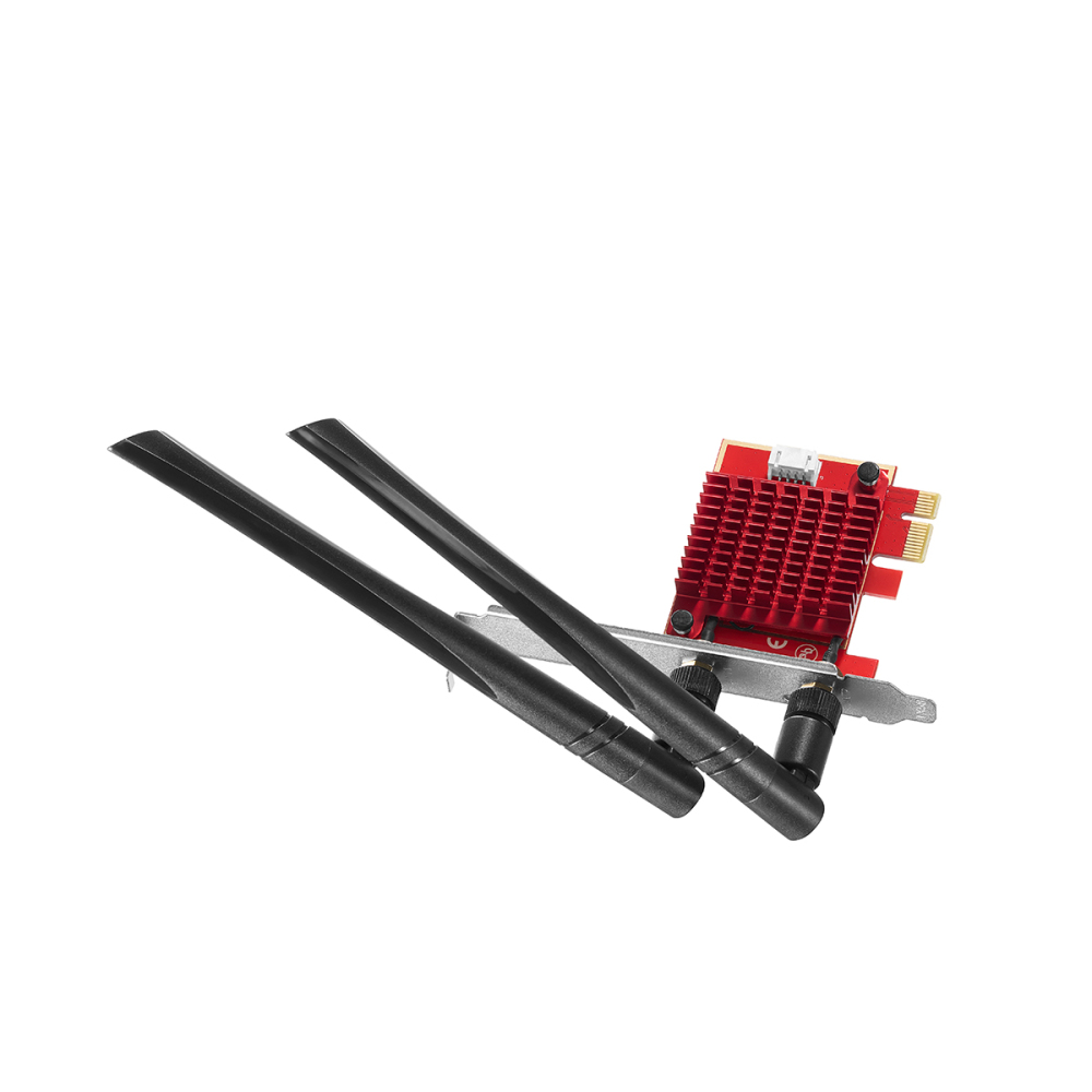 WiFi7 Card BE200 PCIe WiFi Network Adapter, Intel BE200NGW Chip Bluetooth 5.4, 8774Mbps Tri-Band 2.4GHz/5GHz/6GHz OFDMA & MU-MIMO, for Windows 10/11