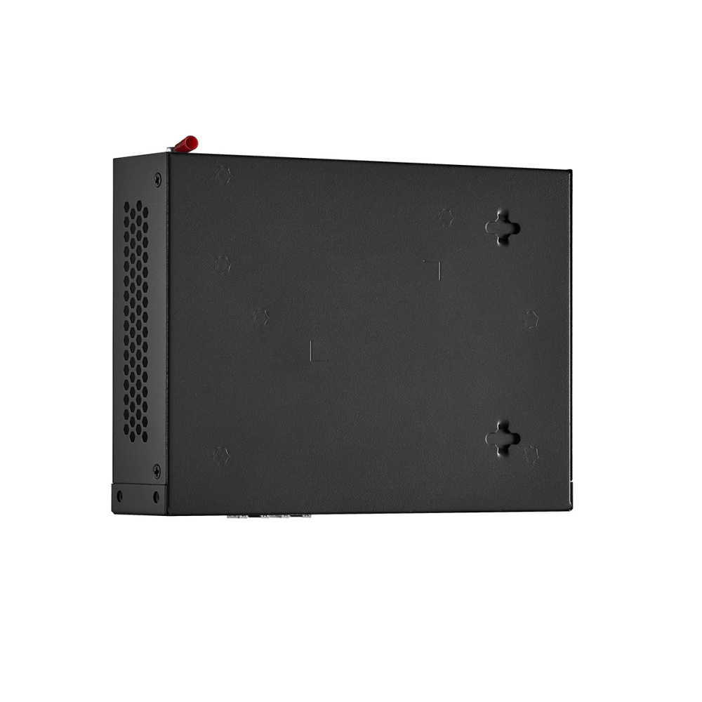 Binardat 6 Port 2.5G PoE Switch with 2x10G SFP+ Port, 4x2.5G Base-T Ports Compatible with 100/1000Mbps, IEEE802.3af/at 78W, Unmanaged Fanless Rackmount Ethernet Switch