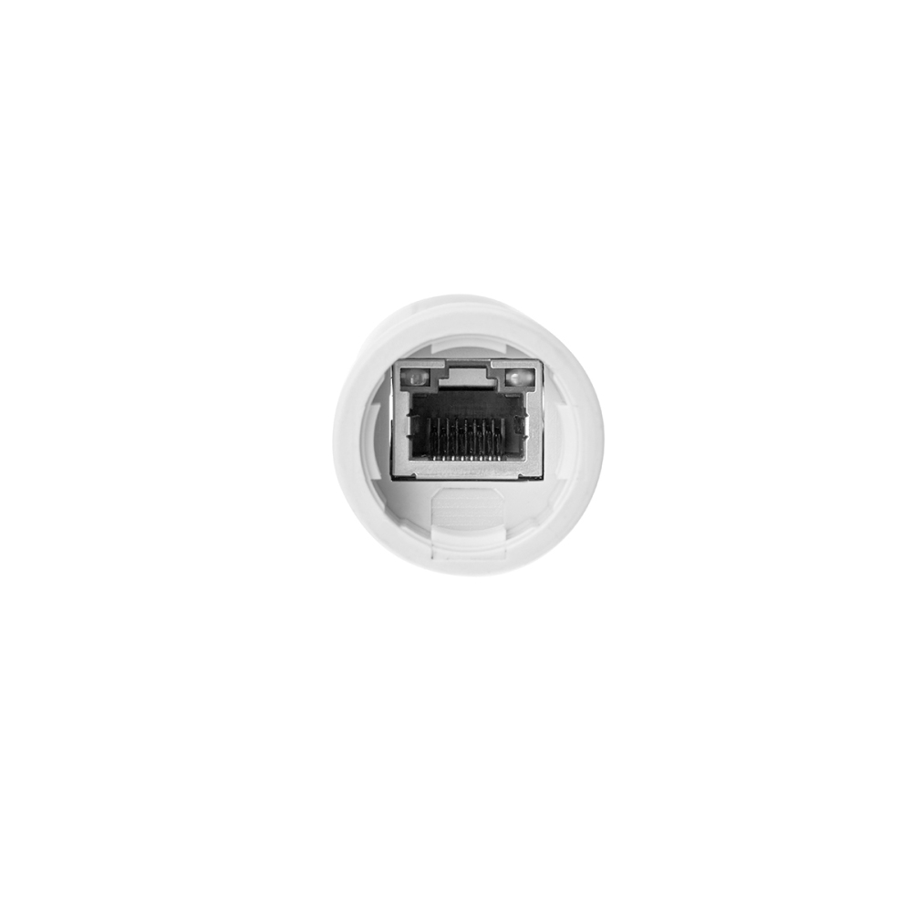 Outdoor IP67 Waterproof Gigabit PoE Passthrough Switch, 1 PoE in 1 PoE Out Extender, IEEE802.3af/at PoE Powered 30W, 10/100/1000Mbps Ethernet, Wall Mount Plug and Play