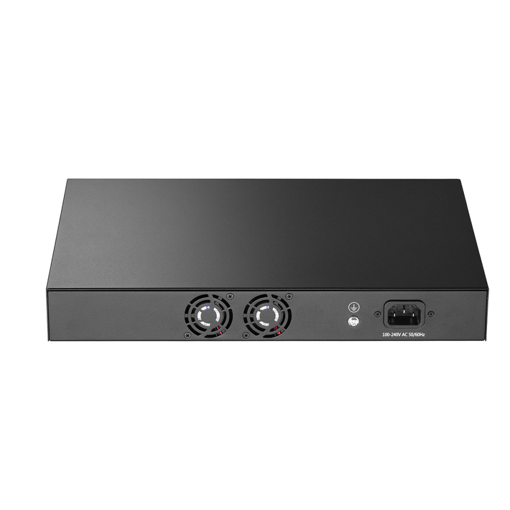 12 Port 10 Gigabit SFP Managed Switch, Support 1G & 10G SFP+ Module, 240Gbps Bandwidth, L3 Web/CLI Managed, Metal Fiber Network Switch