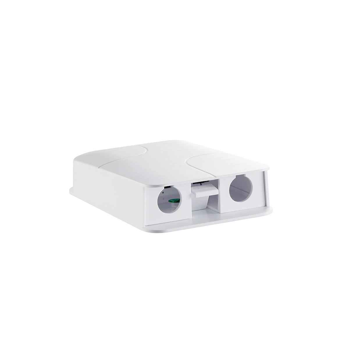 Outdoor PoE Passthrough Switch, 1 POE in 4 POE Extender, IEEE802.3af/at/bt Powered 90W, 100Mbps Ethernet, Wall Mount Waterproof Plug and Play