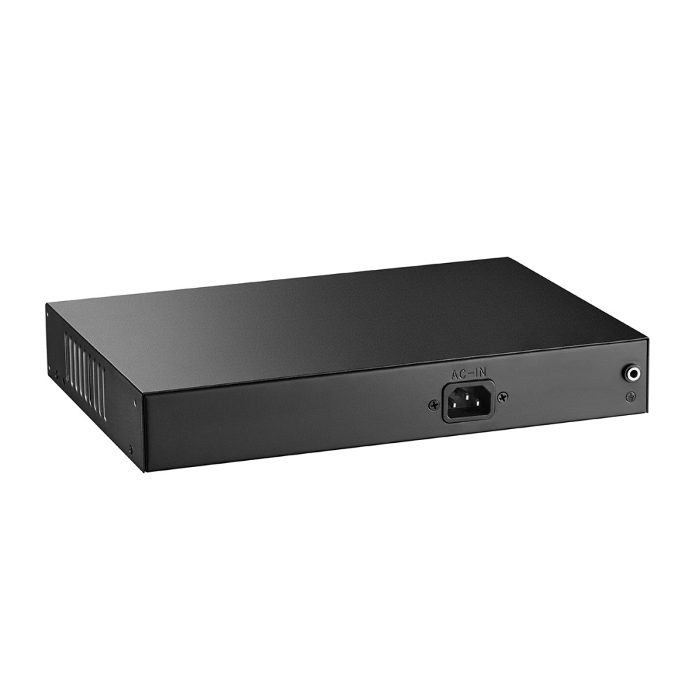 POE Switch 19 Port , 16 POE+ 100Mbps, 2 Gigabit Uplink, 1 SFP, IEEE802.3af/at, 300W Internal Power Supply, Metal Case Unmanaged Plug and Play Binardat Ethernet Switch