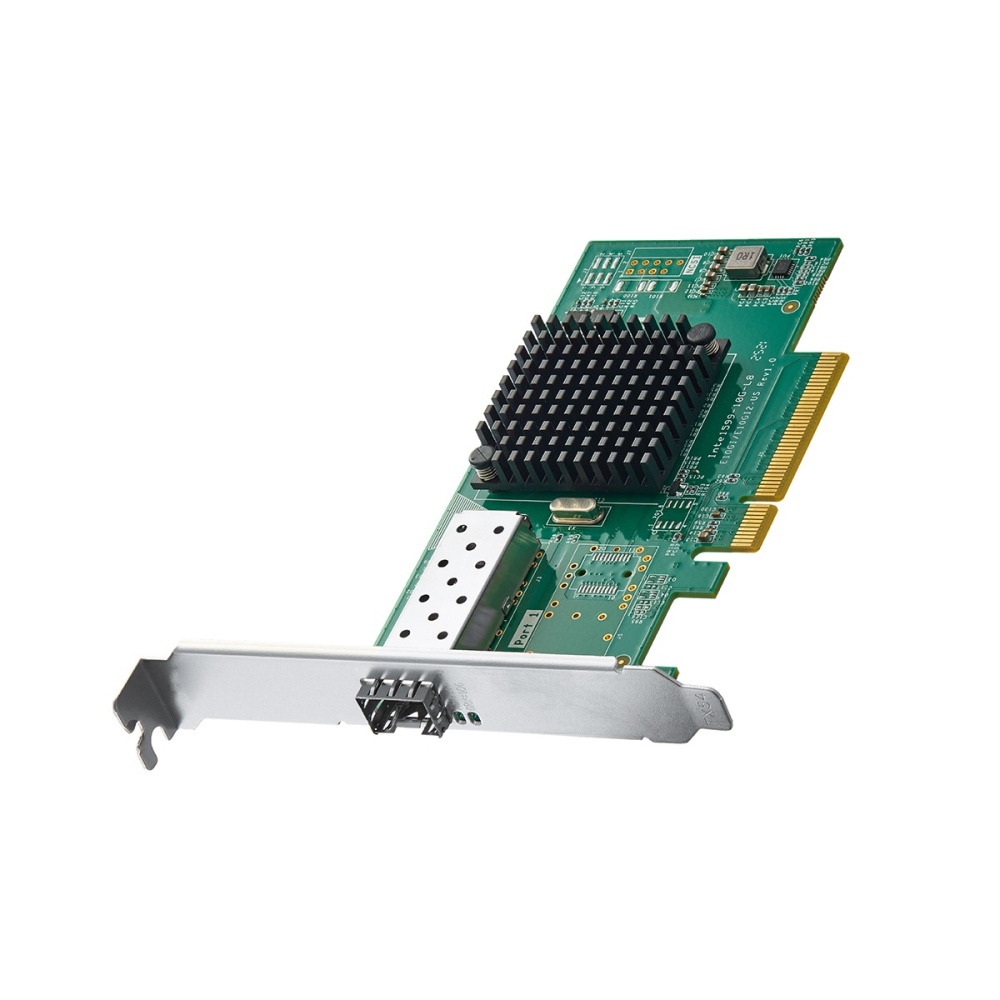 10Gbps SFP+ PCIe Network Adapter - Intel X520 82599 Controller, SFP+ NIC (10/1/0.1Gbps) for Windows/Linux/VMware