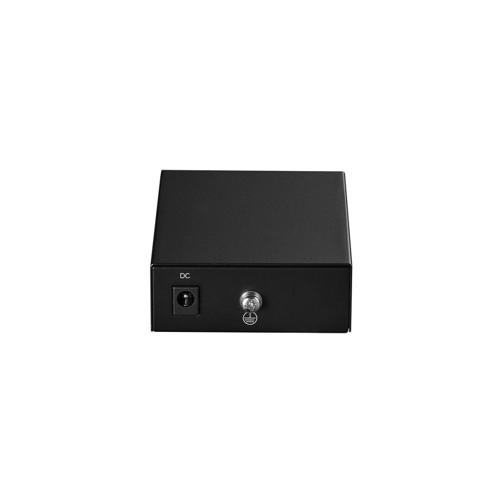 10G Fiber Media Coverter, 2 Port 10 Gigabit Binardat Ethernet Switch, 1 x 10G RJ45 Port, 1 x 10G SFP Port, Mini Metal Case Fanless, Unmanaged Plug and Play