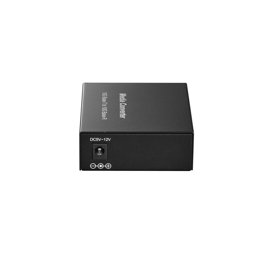 10 Gigabit SFP to 10G RJ45 Converter, 10G/5G/2.5G/1G/100M Copper, 10GBASE-X SFP+ Slot, Unmanaged Metal Fiber to Ethernet Media Converter(Marvell Chipset)