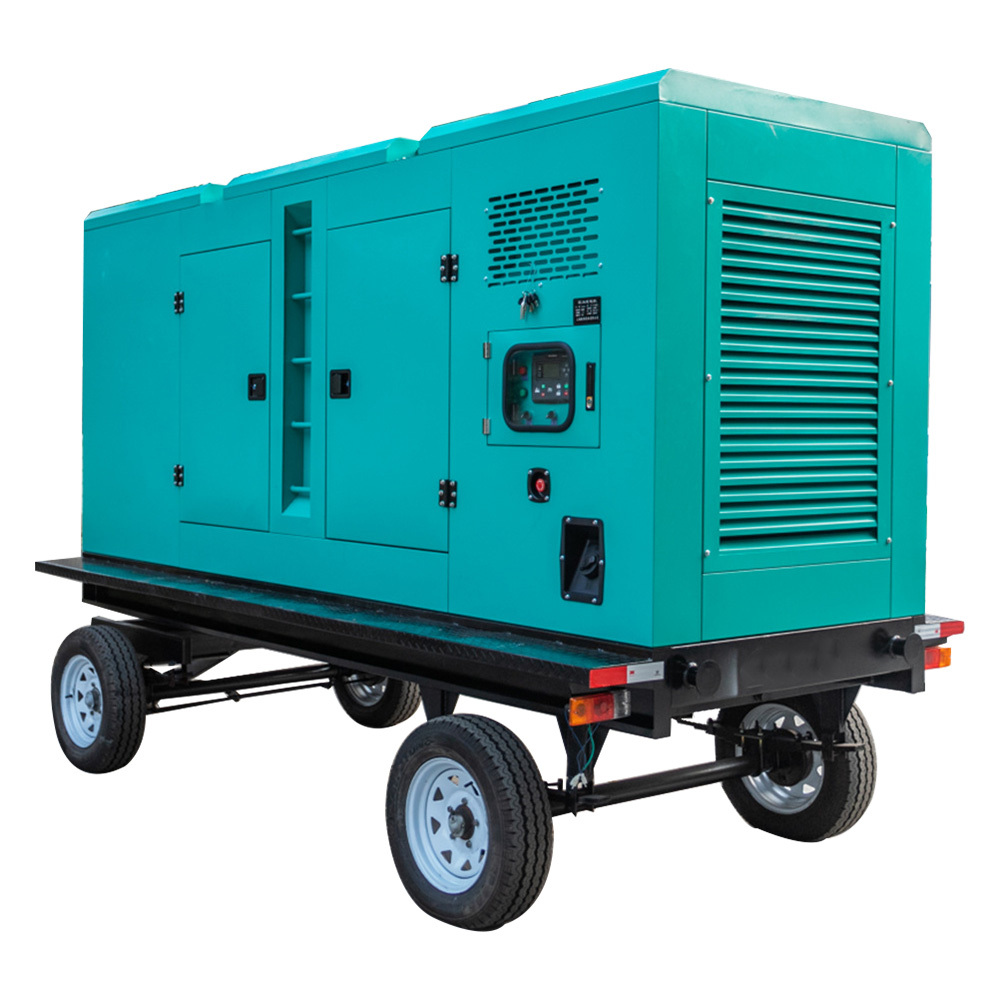 Trailer type generator set