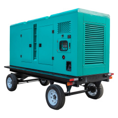 Trailer type generator set