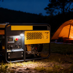 Portable 1.5kw-20kw Single Three Phase Gasoline Diesel Generator Set