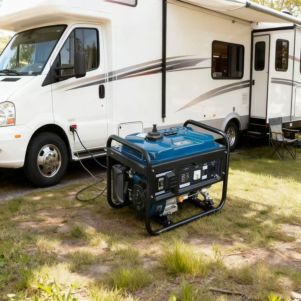 Portable 1.5kw-20kw Single Three Phase Gasoline Diesel Generator Set