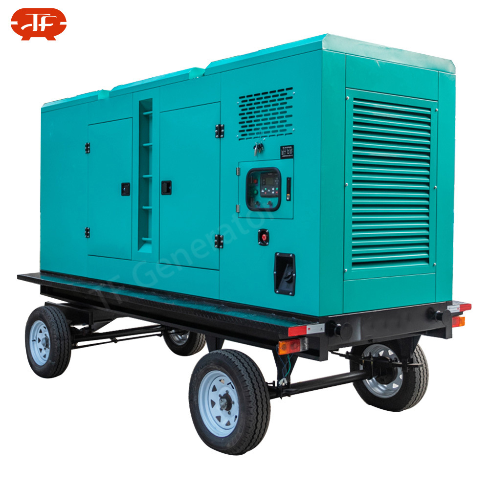 Mobile Portable Trailer Silent type Generator Set with Auto-start