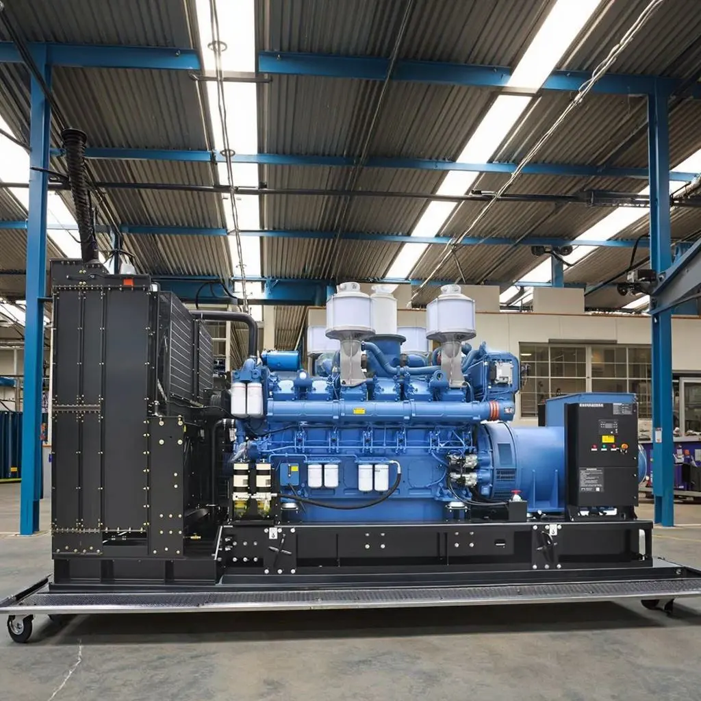 Open Frame Silent Type AC Single/Three Phase Diesel/Gas Generator set with ATS Remote Start