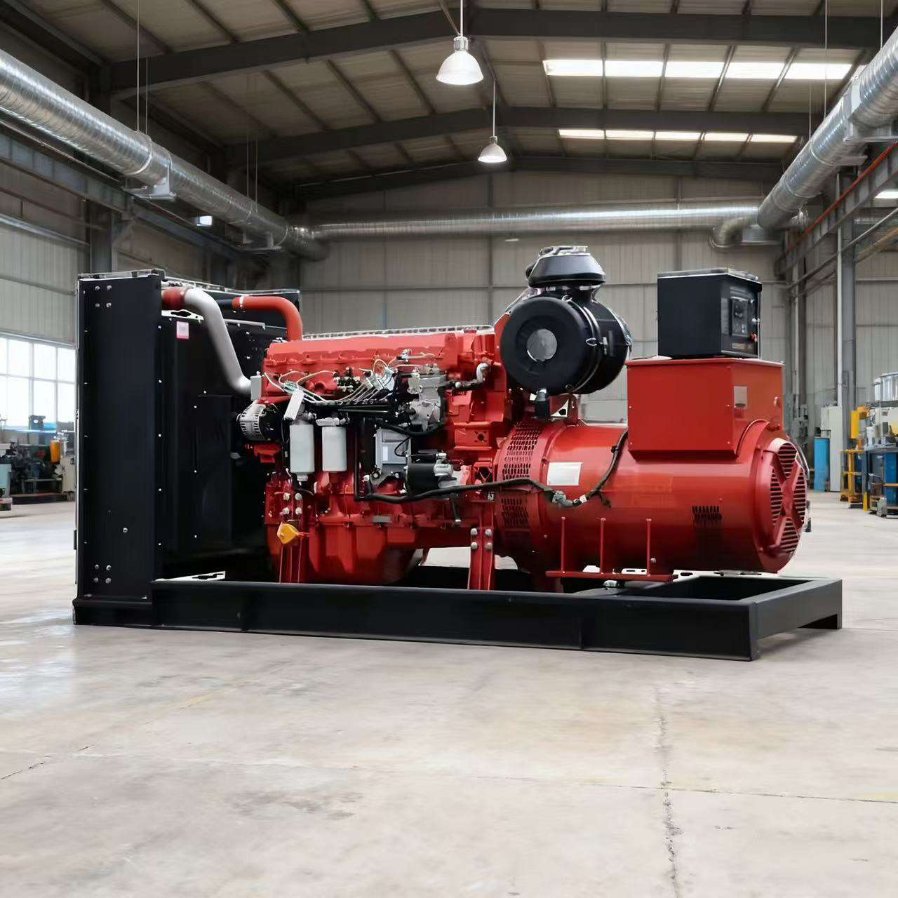 Open Frame Silent Type AC Single/Three Phase Diesel/Gas Generator set with ATS Remote Start