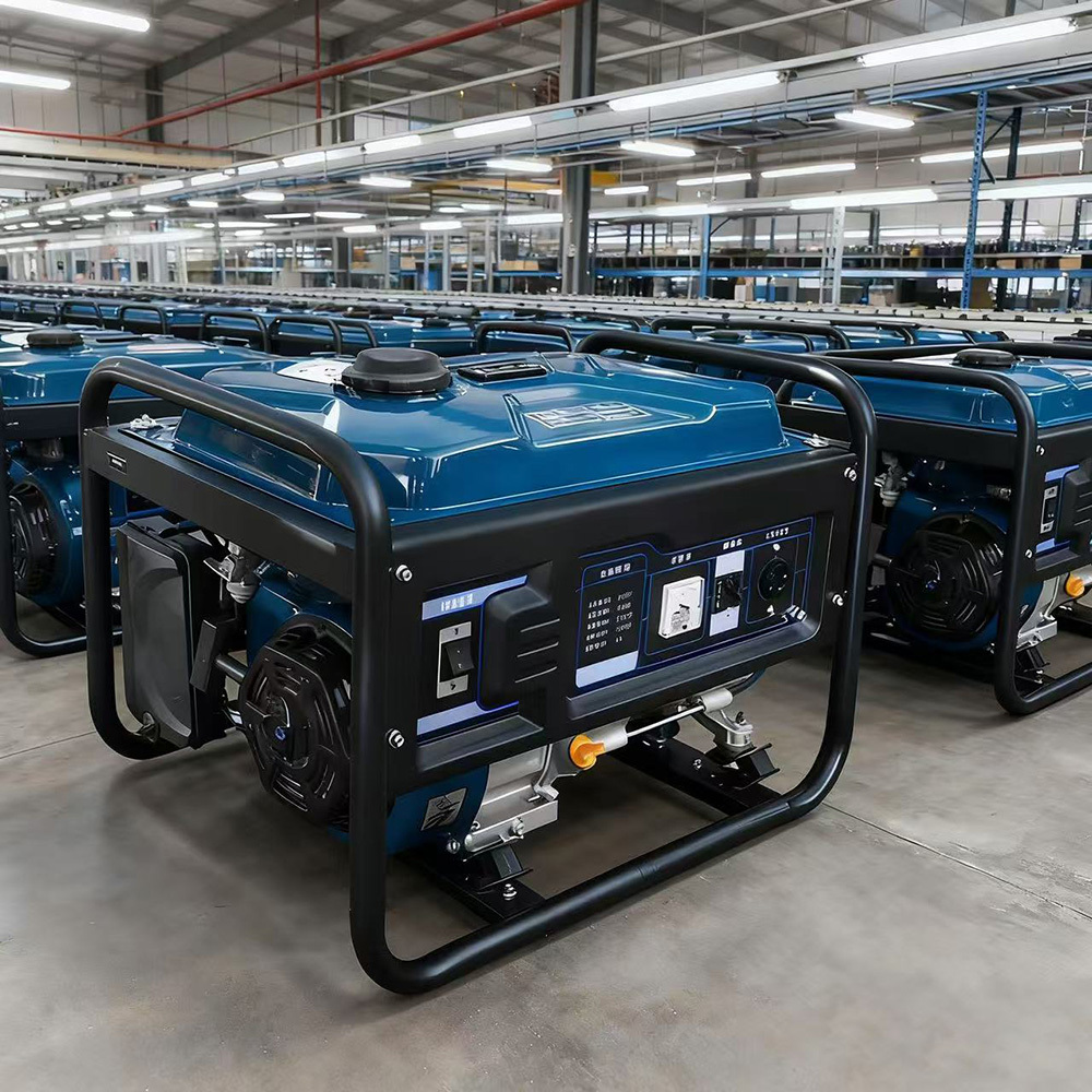 Portable 1.5kw-20kw Single Three Phase Gasoline Diesel Generator Set