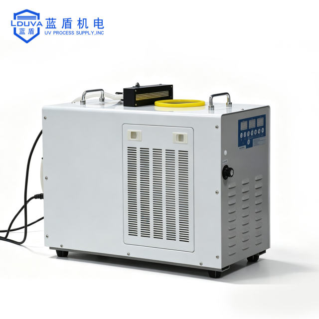 Metal wire ink cold UV LED curing lamp