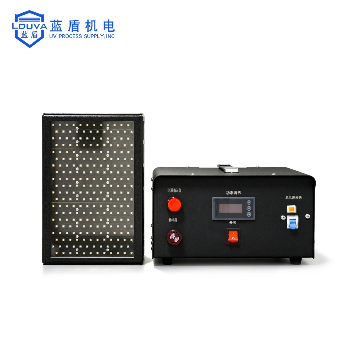 Air-cooled 200*150 Surface Light Source UVLED Curing Lamp