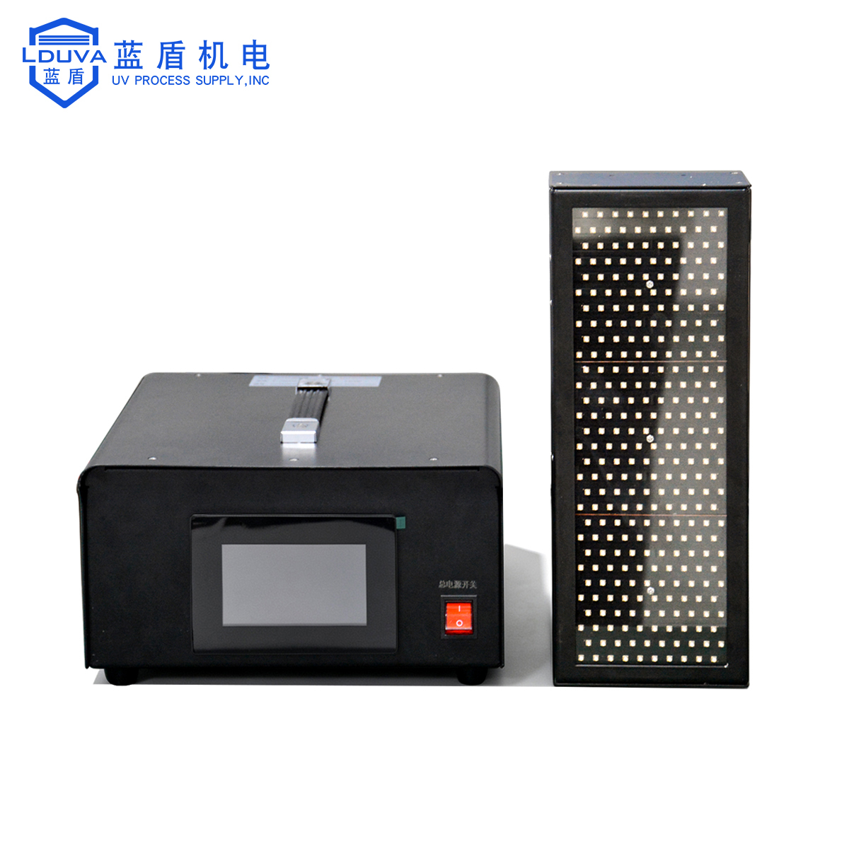 100 * 300 surface light source 365nm air-cooled UV LED curing lamp