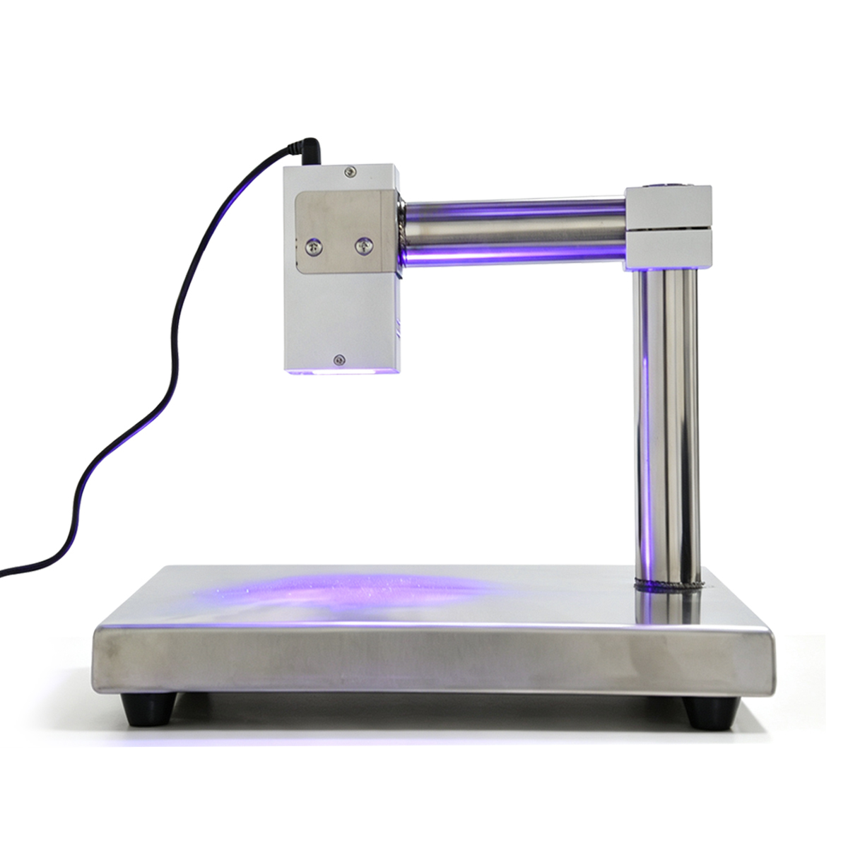 30x30 Small UV LED Curing Lamp Adjustable Bracket Fixation Work Platform for PCB Circuit Board Repair