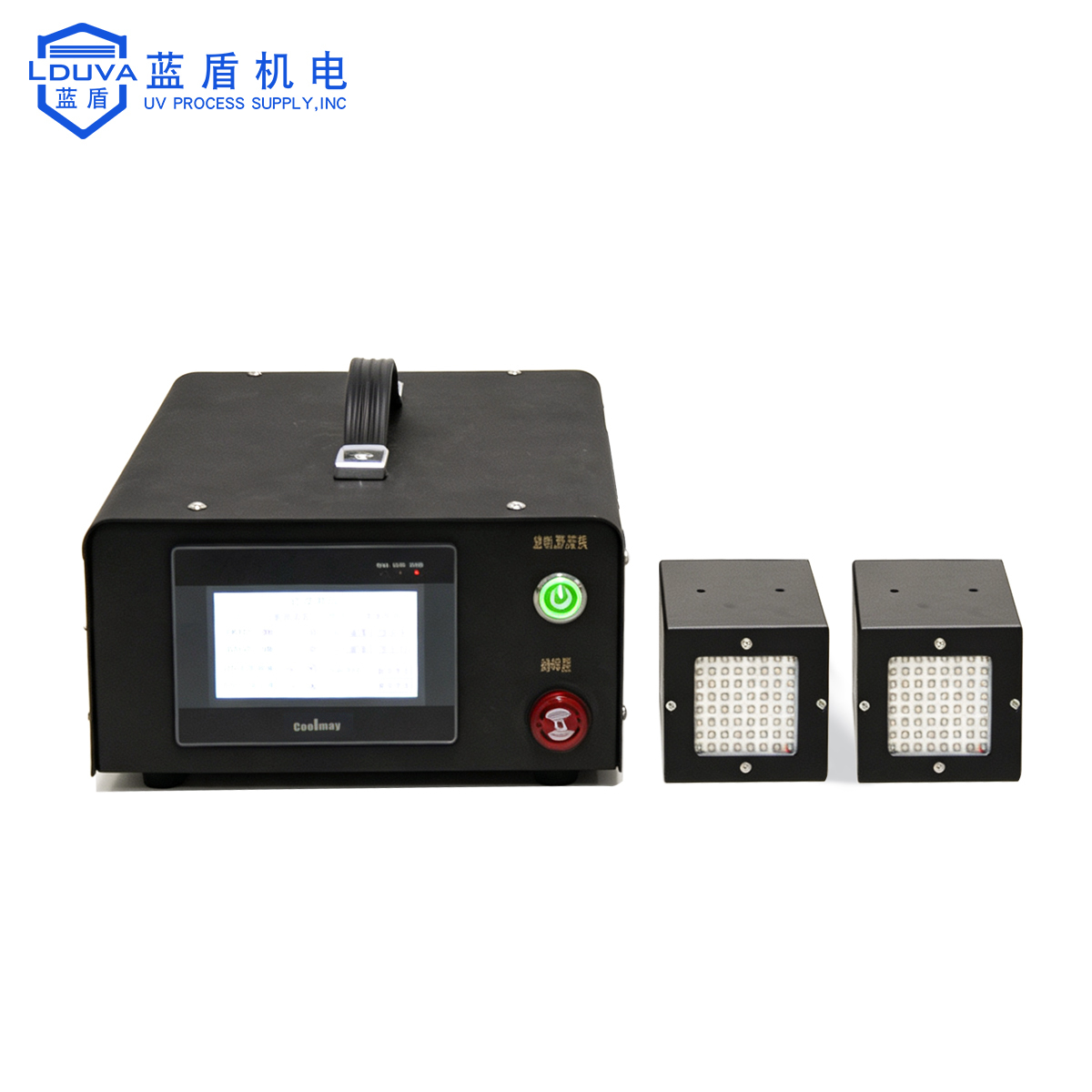 50 * 50 surface light source adhesive curing bonding air-cooled UV LED curing lamp
