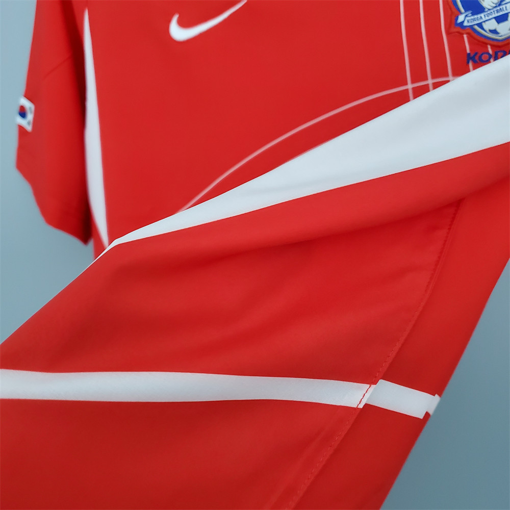 Retro Korean 2002 Red jersey Fan Version