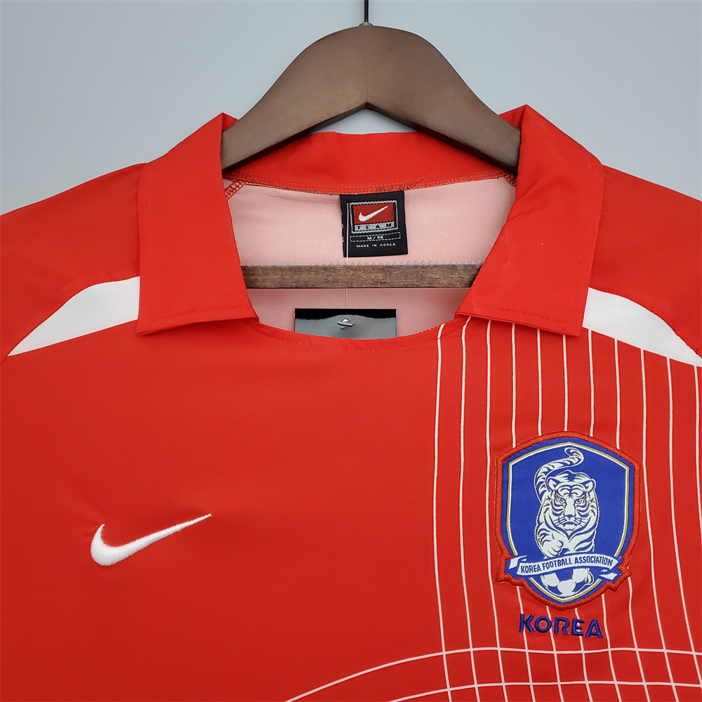 Retro Korean 2002 Red jersey Fan Version