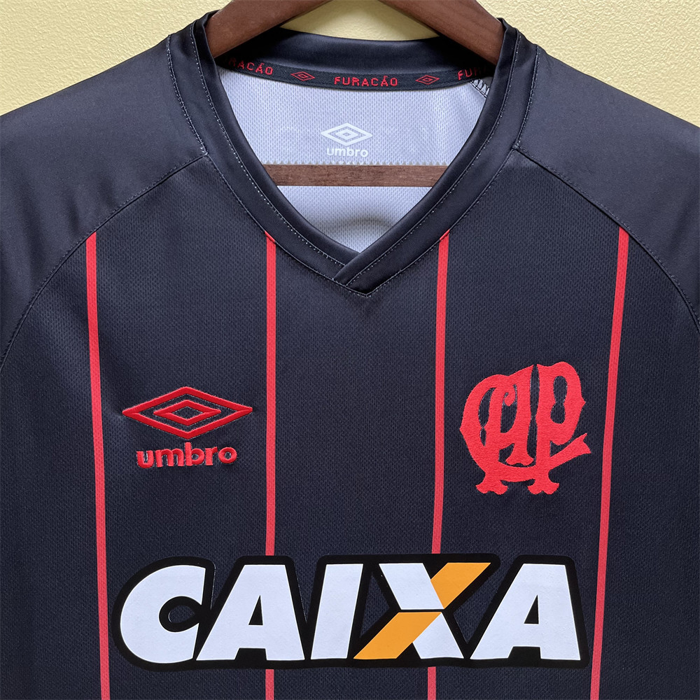 Retro 2016/17 Atlético Paranaense commemorative edition black jersey Fan Version